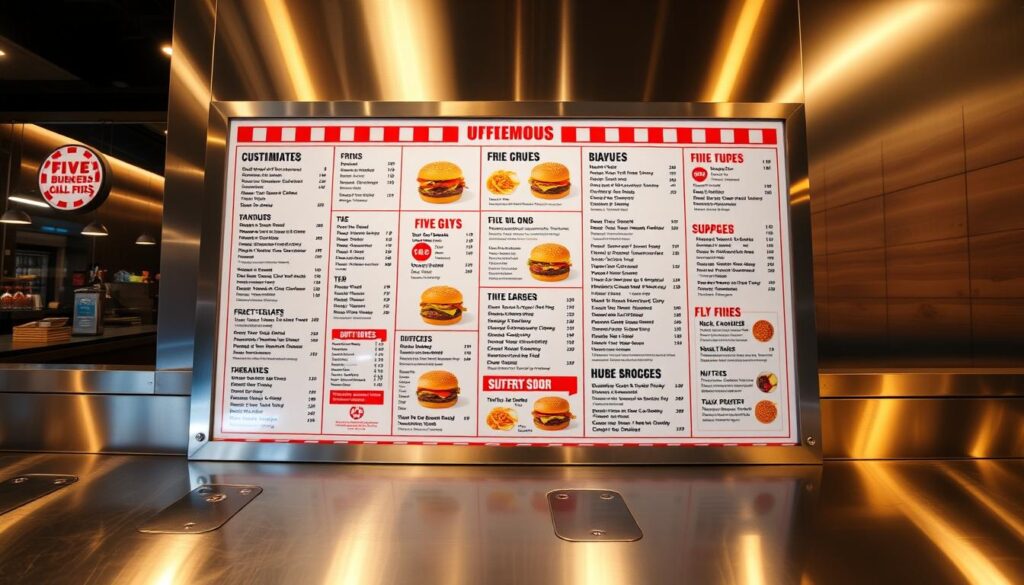 Five Guys Burgers And Fries Menu Customization
